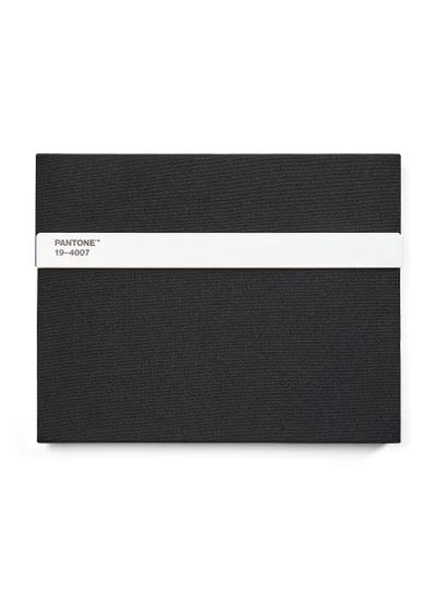Pantone Creative Unlined Notebook with Pencil – Ideal for Ideas & Doodles – Black