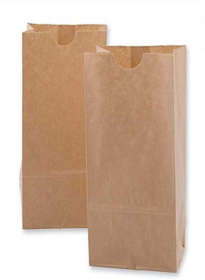 Pizety Brown Paper Bags 4 lb - 500 Pack Kraft Paper Lunch Bags, Recyclable & Biodegradable, Durable 4 Pound Sacks for Sandwiches, Snacks, Crafts, Retail, Party Use - Bulk - Image 5