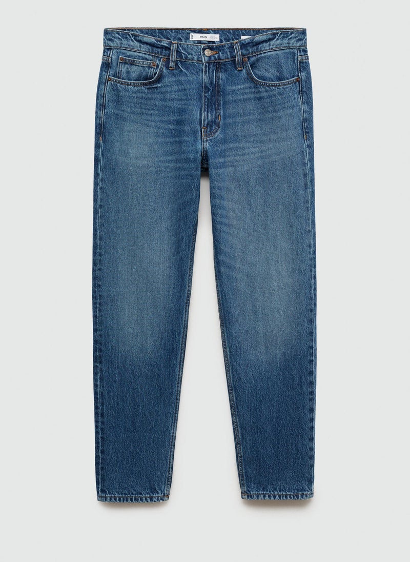Mango Man Bob Straight Fit Jeans  - Image 5