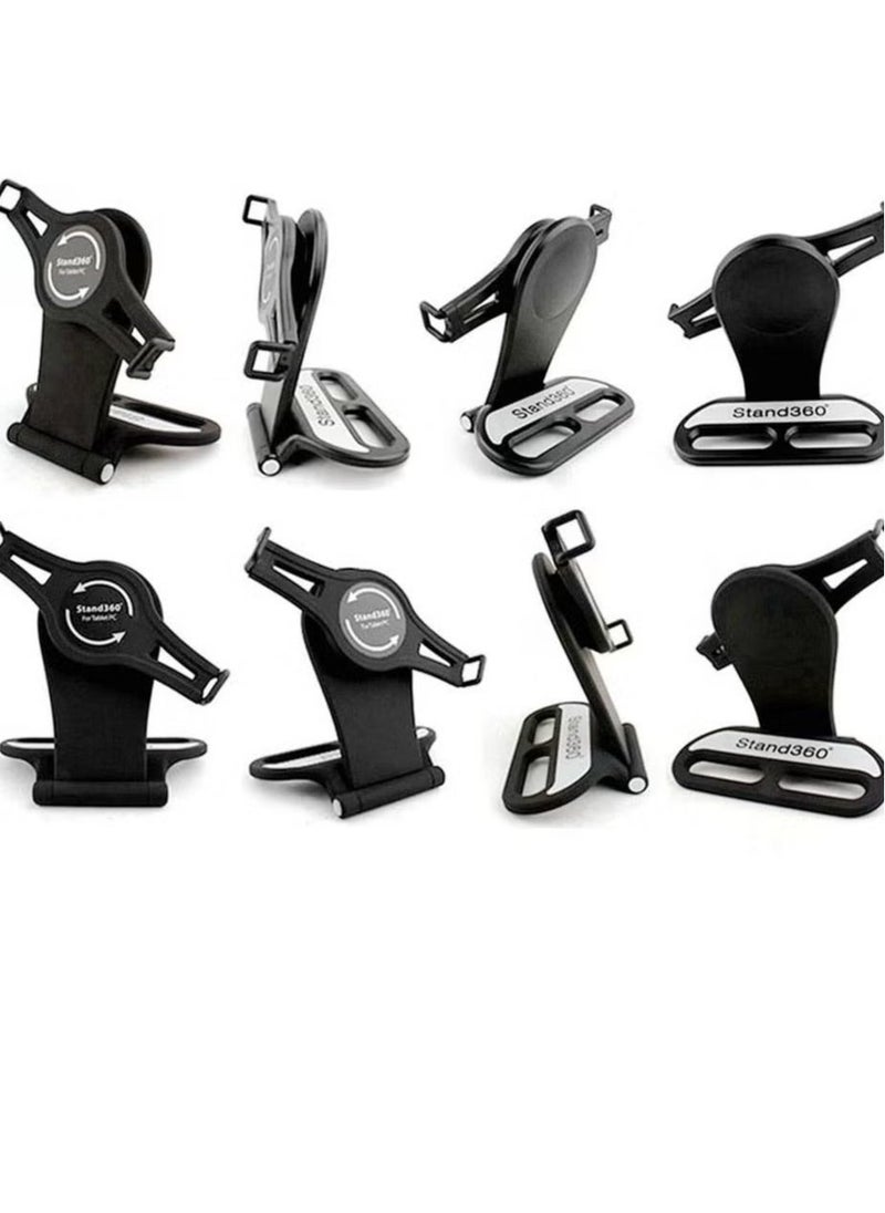 JAJEEK Universal 360-Degree Rotatable Tabletop iPad Stand | Adjustable Tablet Holder for 7-10 Inch Devices | Sturdy, Flexible, Rotating Stand for Home, Office, and On-the-Go Use - Image 5