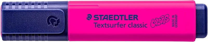 STAEDTLER Textsurfer Classic Highlighter Set - Magenta Pack of 10 - Image 1