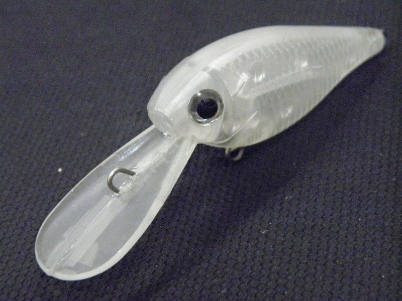 wLure 10 Blank Unpainted Minnow Crankbait Topwater Lipless Jerkbait Fishing Lures - Image 3