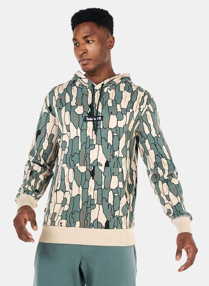 Timberland Men's Camo Bark Hoodie