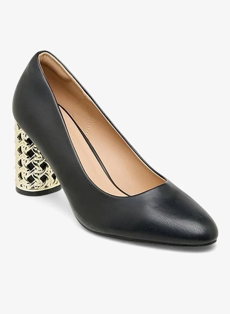Flora Bella By Shoexpress Women's Block Heel Pumps