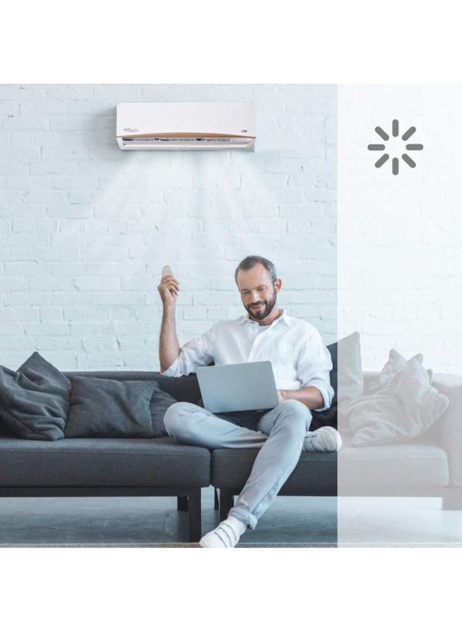 SUPER GENERAL Split Air Conditioner 24000 BTU SGS245GE White - Image 3