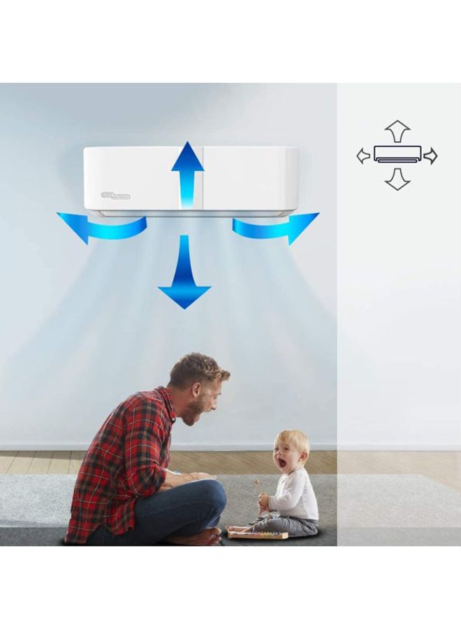 SUPER GENERAL Split Air Conditioner 24000 BTU SGS245GE White - Image 2