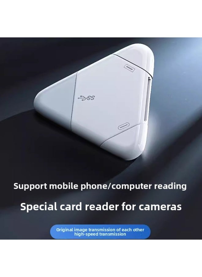 Generic - Camera Card Reader For Huawei Apple Mobile Phone Three-in-one Universal Converter SD Card TF High-speed Internal Memory Card-Color:Seven In One★High-speed 3.0 Version [supports Sd Card Tf Card U Disk Typec Full Function⭐Safe And Does Not Damage The Card] - Image 1