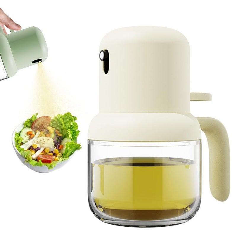 XVIA Olive Oil Sprayer for Kitchen Cooking Oil Spray Bottle 200ml Durable Glass Oil Dispenser Perfect for Air Fryer Baking Roasting Salad BBQ HighPressure Nozzle 1 PCS - Image 1