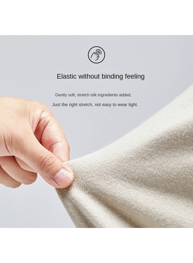 HLA Base Layer Shirt】hot New Street Style Cashmere-like Comfortable Skin-friendly Men's Long Sleeve Knitwear - Image 5