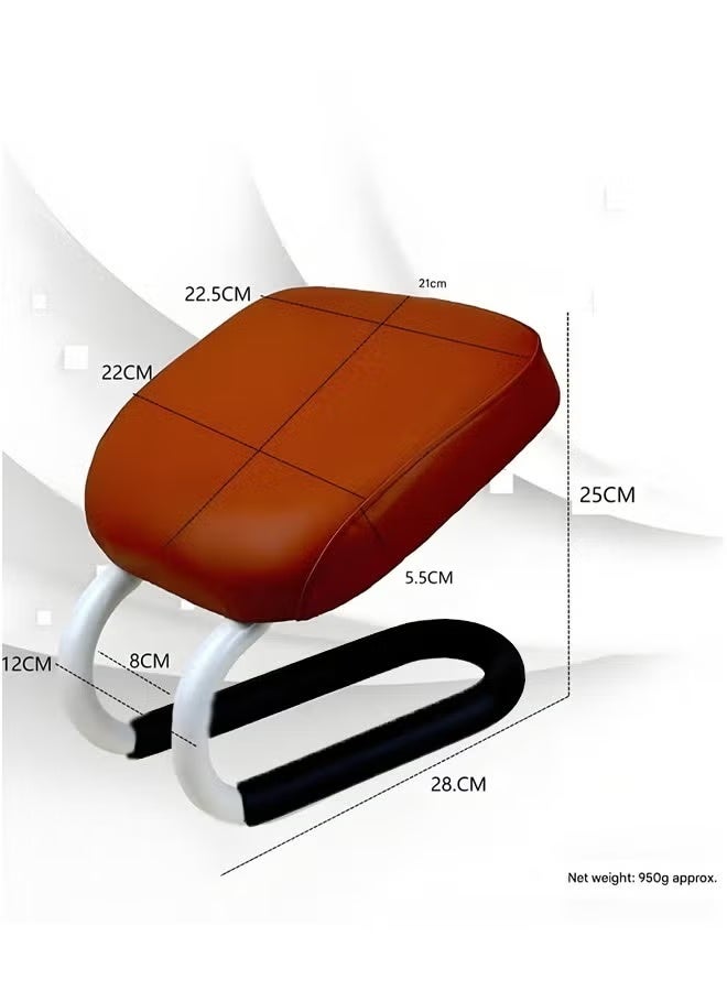 TELANPU Portable Prostration Chair Prayer Chair, Adjustable Height Meditation Chair, Yoga Chair Stool with Soft Cushion, Sujood Prayer Chair, Prostration Support Stool for Home Office Mosque Travel - Image 5