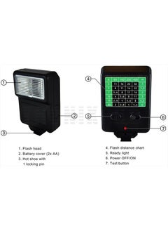 Tronixpro Digital Camera Flash with Shoe Bracket for Sony, Nikon, Canon, Pentax, Olympus & More Cameras & Camcorders  - Image 2
