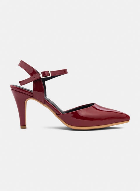 Mid Heel Pointy Sandals