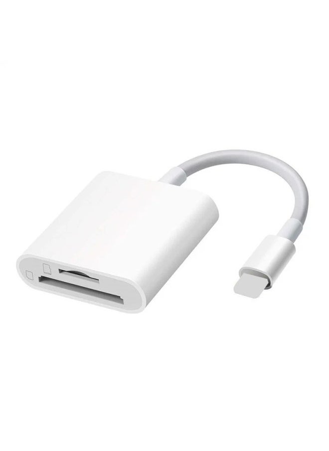 Generic - Multi-Function IPad Camera Converter For Apple Android OTG Reader Type-C Three-In-One External Storage Device High-Speed Transmission-Number Of Interfaces:For Apple Turn OTG Charging [YP Upgrade]] - Image 1