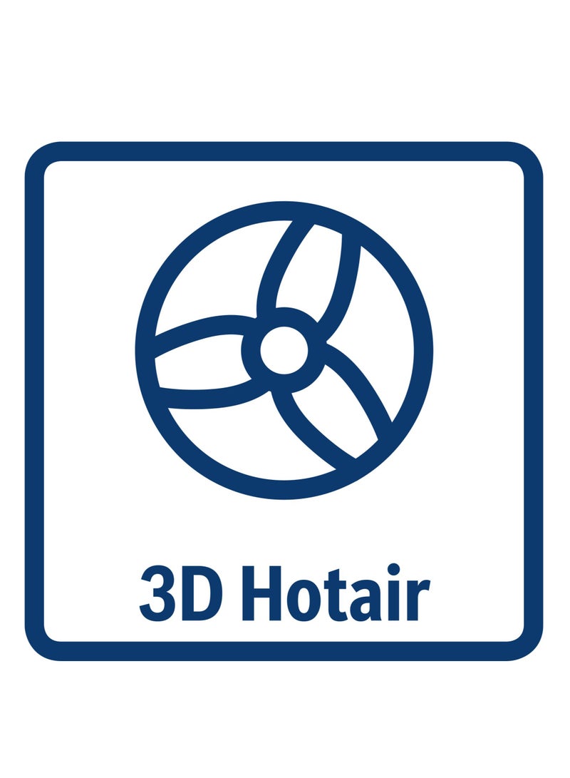 بوش فرن مدمج 60x60 سم، 7 أوضاع تسخين، سلسلة 2، تنظيف ذاتي هيدروتيكي، HBF512BB1M، أسود - Image 5