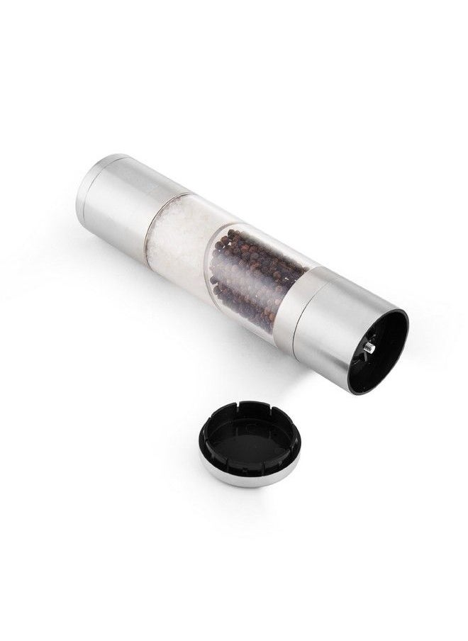 Dualaction Salt And Pepper Grinder With Free Spice Refills For 5 Years