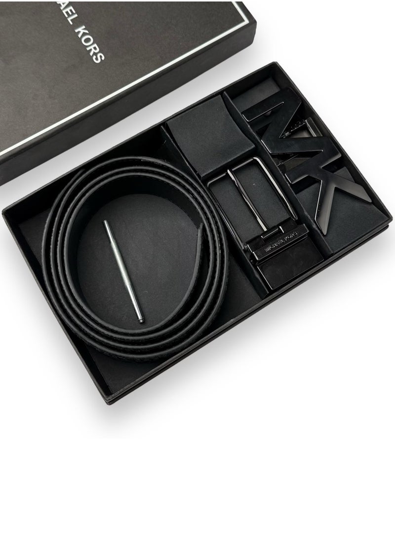 Michael Kors - Michael Kors Leather Belt Set For Men - Image 1