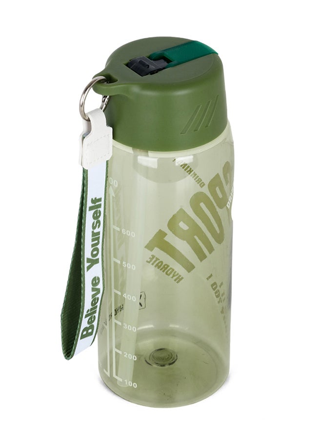 HYDROBREW زجاجة ماء بحبل حمل 800 مل - أخضر - Image 2