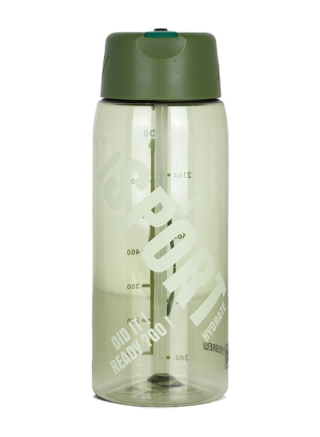 HYDROBREW زجاجة ماء بحبل حمل 800 مل - أخضر - Image 1