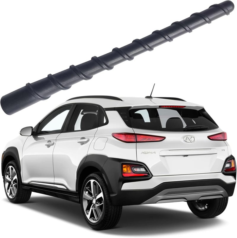 MINILAOMA 7 Inch Flexible Spiral Rubber Antenna for Hyundai Kona and Tucson - Image 1