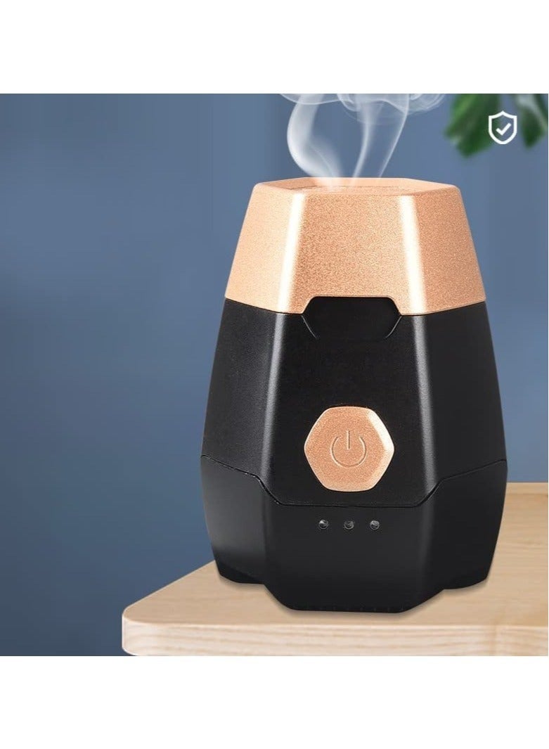 ELTRAZONE Electric Incense Burner Car Electric Incense Burner Portable USB Rechargeable Smart Electronic Incense Burner Arabian Burner for Home Use - Image 2