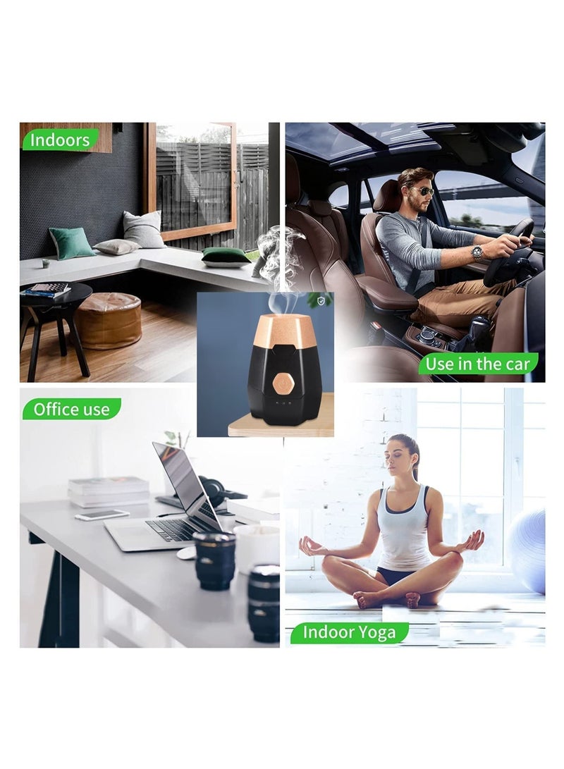 ELTRAZONE Electric Incense Burner Car Electric Incense Burner Portable USB Rechargeable Smart Electronic Incense Burner Arabian Burner for Home Use - Image 5