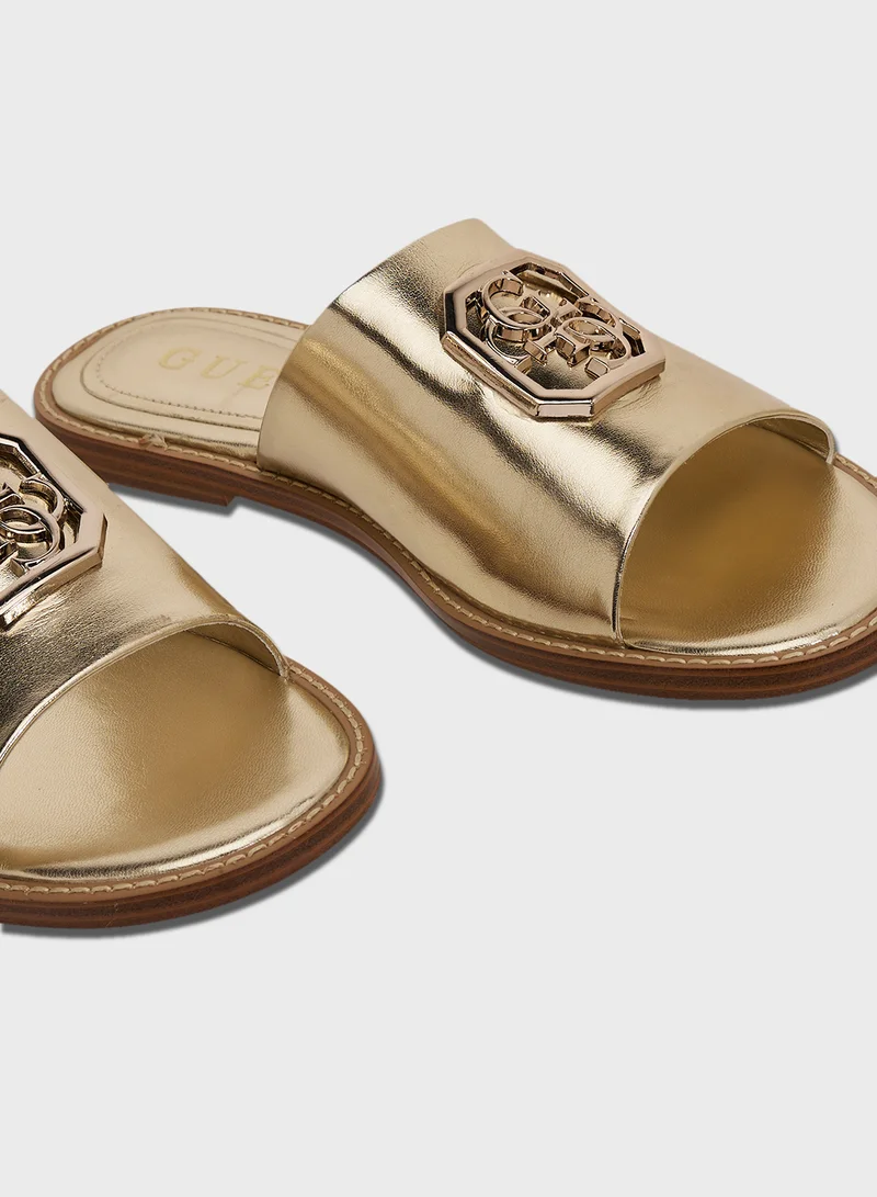 GUESS Single Strap Slides