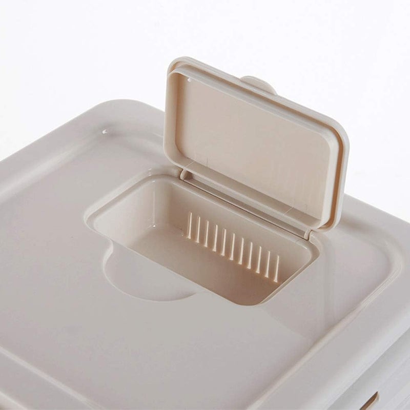 BIPEGE WINIAER Airtight Food Storage Containers, Large Capacity Pet Food Storage Container, Kitchen Pantry Storage Bin for Rice, Cereal, Flour, Snacks - Image 4