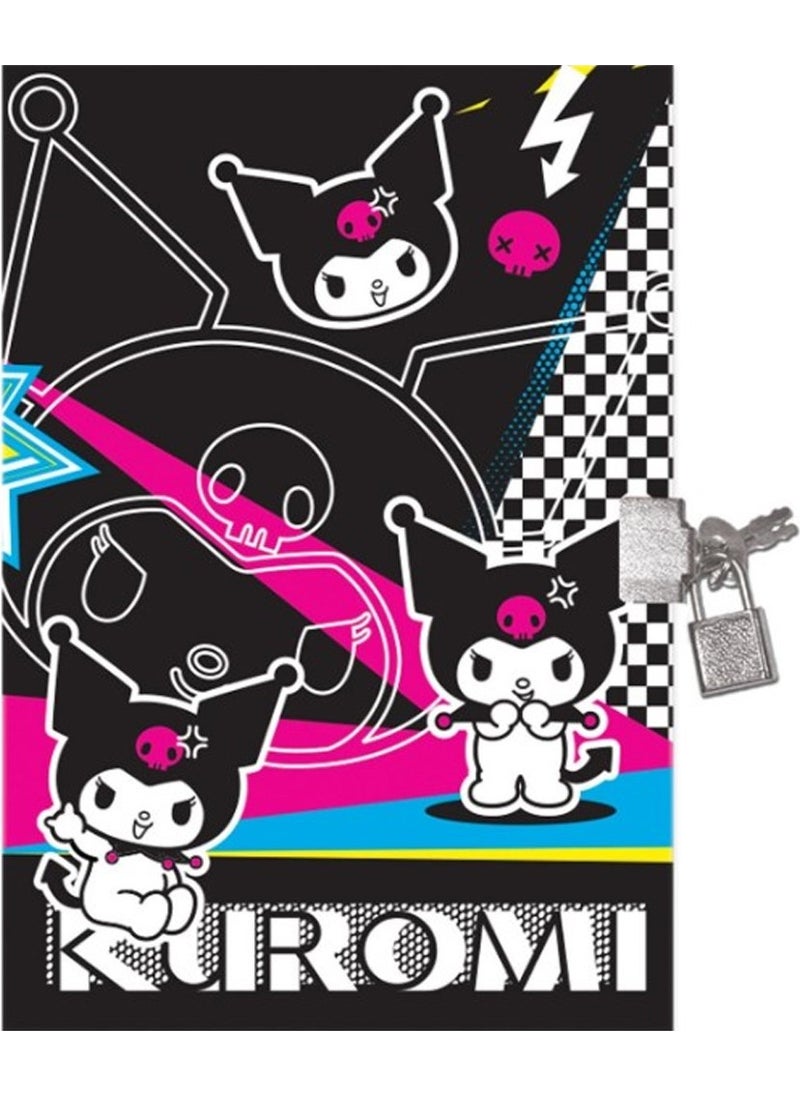 Keskin Color Sharp Color Diary Locked Kuromi 14X20 80 Yp 