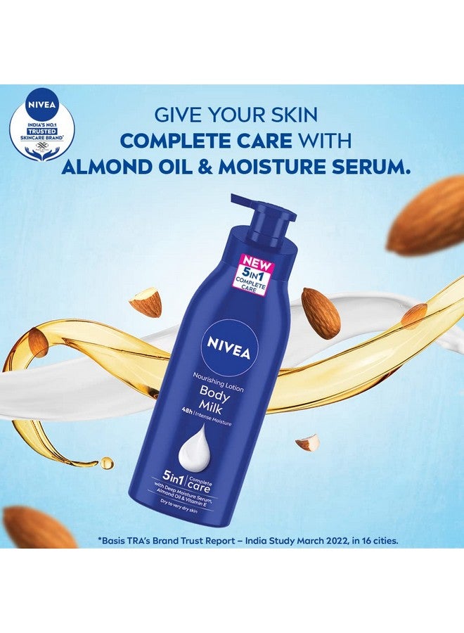 نيفيا لوشن الجسم المغذي من نيفيا بالحليب للعناية الغنية بالبشرة شديدة الجفاف، 400 مل - Image 4