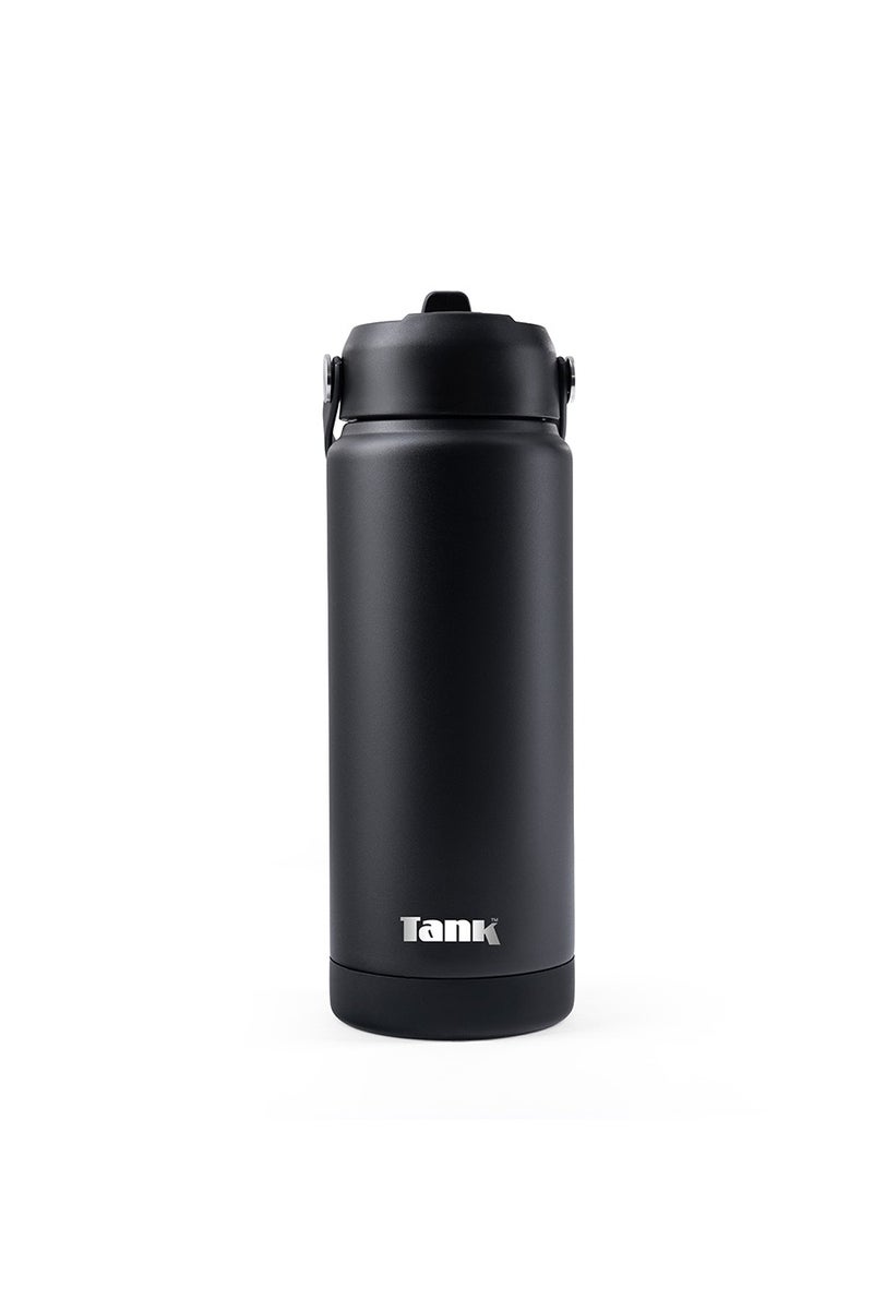 Tank Move, 750ml, Black, Stainless Steel Bottle, insulated, Leakproof
