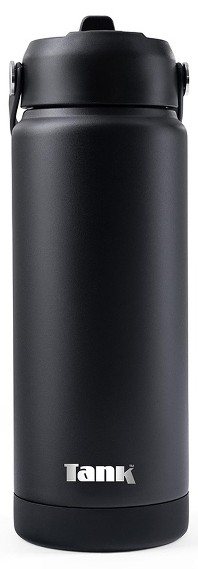 Tank Move, 750ml, Black, Stainless Steel Bottle, insulated, Leakproof