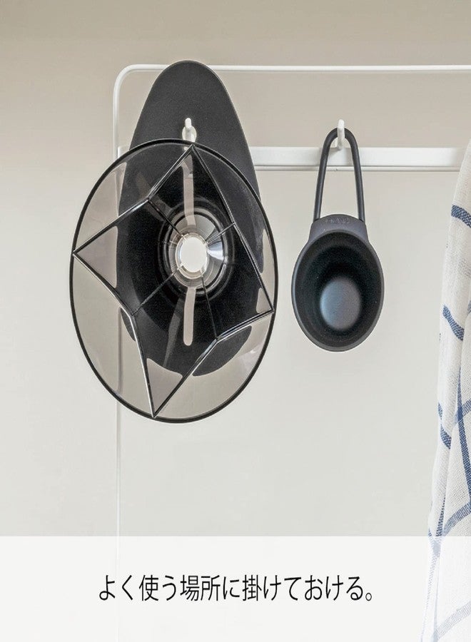 Hario V60 "Mugen" Plastic Coffee Dripper, Size 02, Clear Black - Image 4