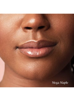Mally Beauty Positively Plump Lip Gloss | High-Shine Hydrating Lightweight & Comfortable Wear, Mega Maple  - Image 2