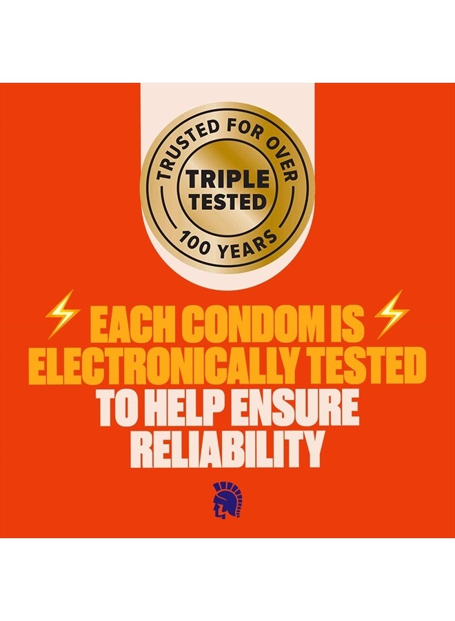 Trojan Ultra Ribbed Condoms For Ultra Stimulation, 36 Count, 1 Pack - Image 5