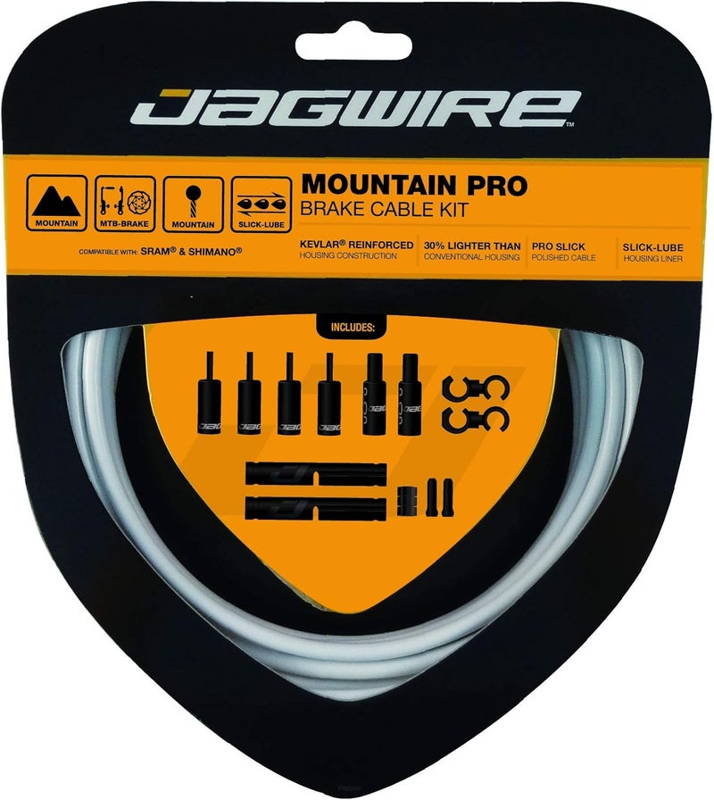 Jagwire PCK403 Cable and Sheath Kit Unisex Adult, White - Image 1