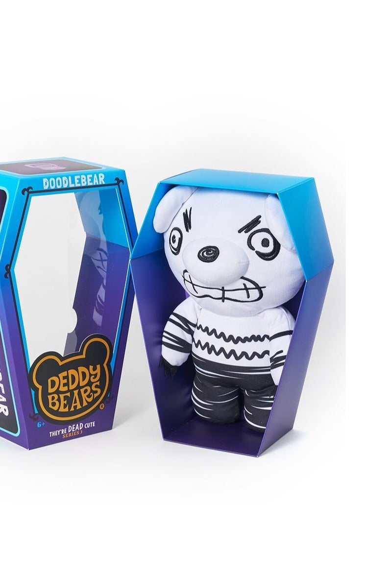 Deddy Bears Doodlebear Large Soft & Cuddly 30cm Novelty Plush Toy, Series 3 Limited Edition - Image 3