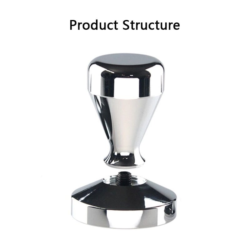 Sweton Stainless Steel Coffee Tamper Barista Espresso Tamper 49Mm Base Coffee Bean Press - Image 3