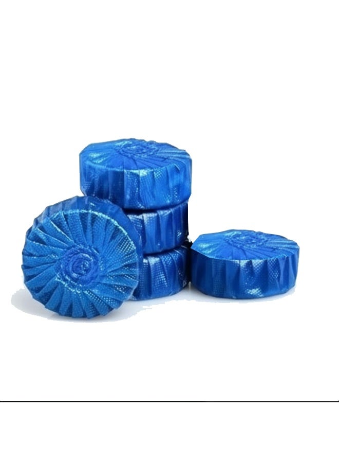 طقم أقراص تنظيف المرحاض الفوارة - 5 قطع - تنظيف وتعقيم تلقائي مع رائحة منعشة - حماية طويلة الأمد ضد الترسبات - Image 1