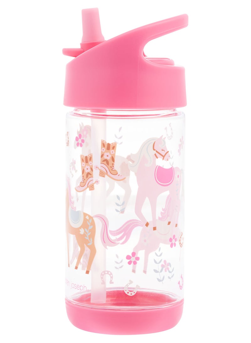 Stephen Joseph Kids Flip Top Bottle - Horse  - Image 3