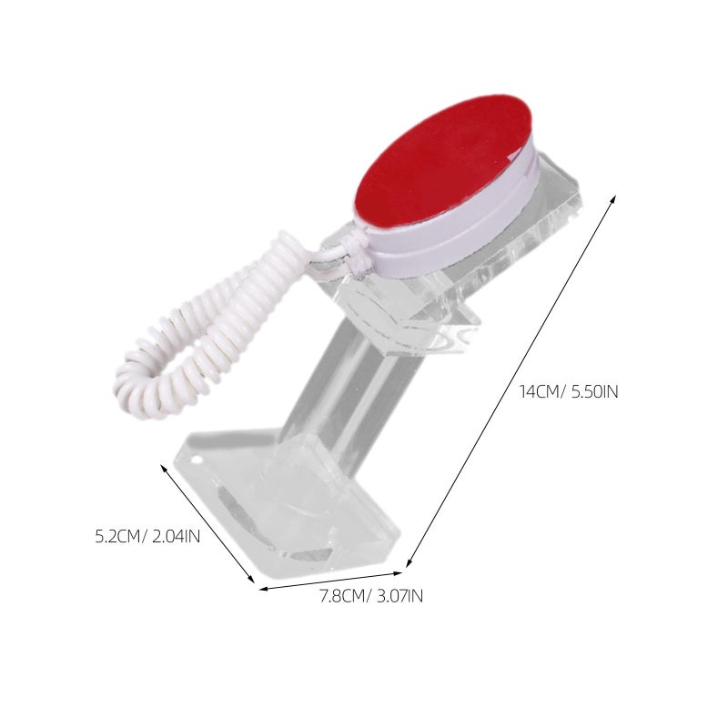 Anti Theft Desktop Phone Stand With Acrylic Security Chain For Retail Use - Image 3