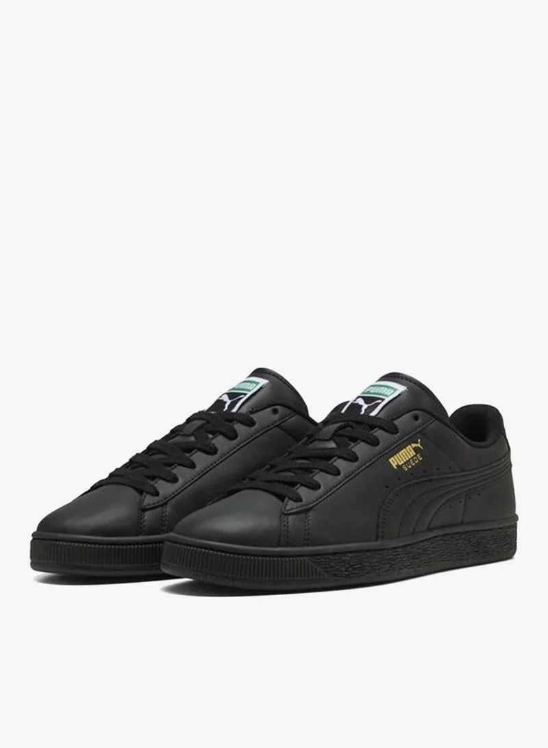 Puma PUMA Black-Archive Green Suede Sneakers Unisex  | Best Price UAE