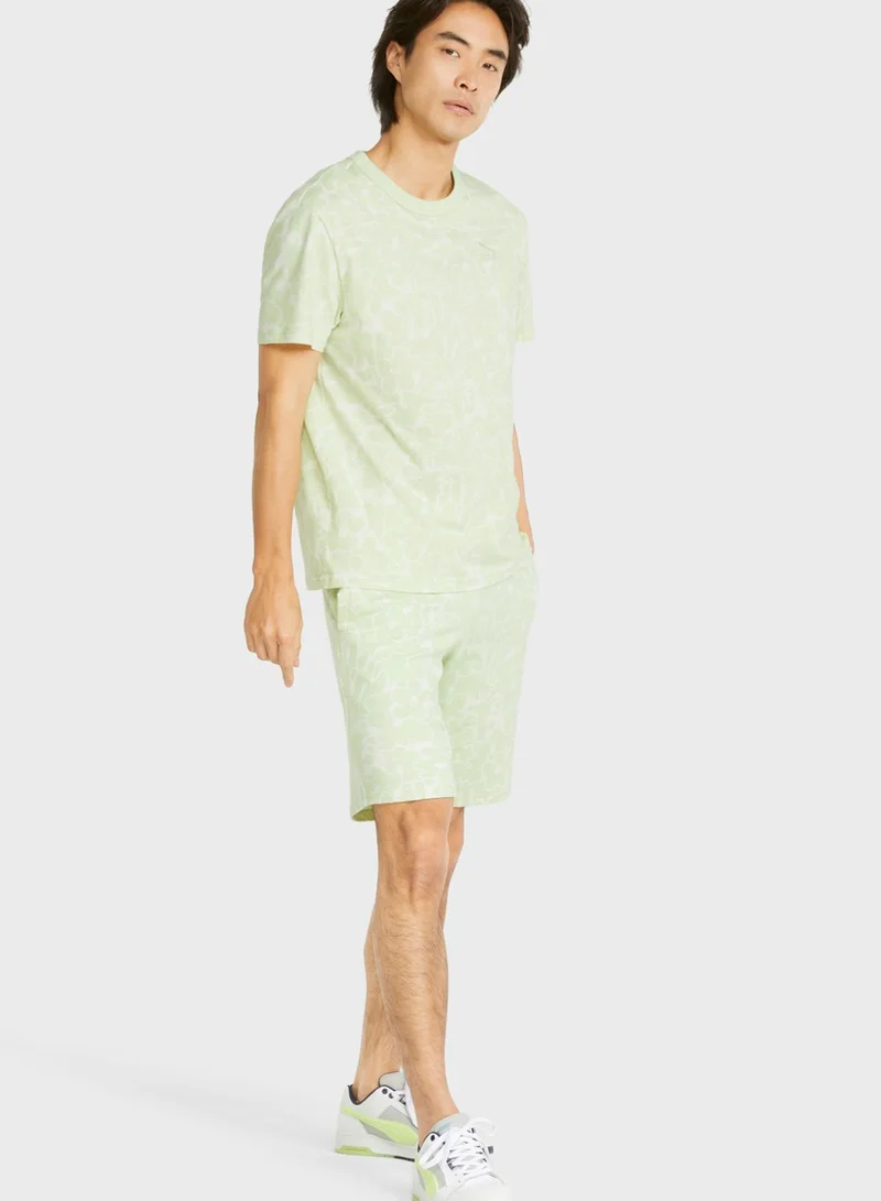 PUMA 10" Classic Summer Resort Aop Shorts
