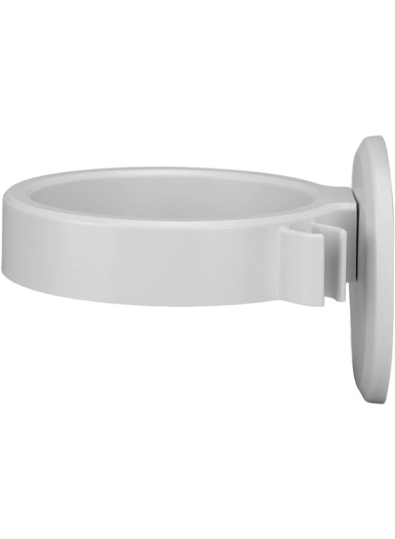 Layali Self Adhesive Hair Dryer Holder with Stand Compatible Wall Mounted Store Plug - Image 4
