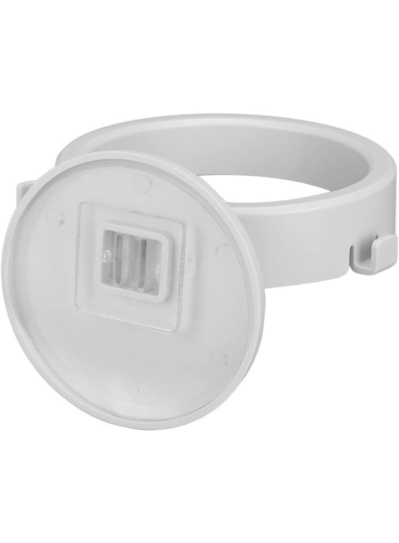 Layali Self Adhesive Hair Dryer Holder with Stand Compatible Wall Mounted Store Plug - Image 3