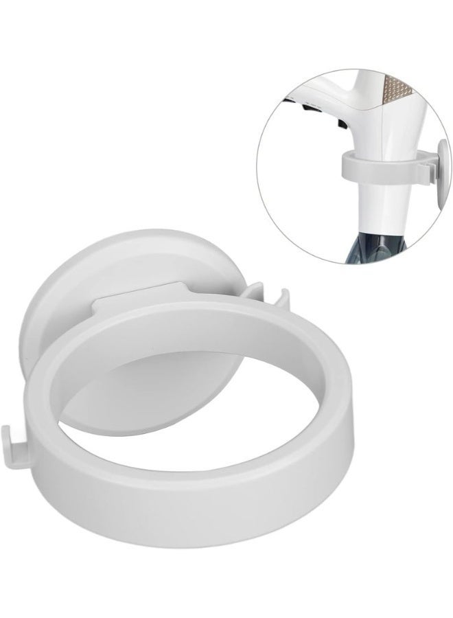 Layali Self Adhesive Hair Dryer Holder with Stand Compatible Wall Mounted Store Plug - Image 2