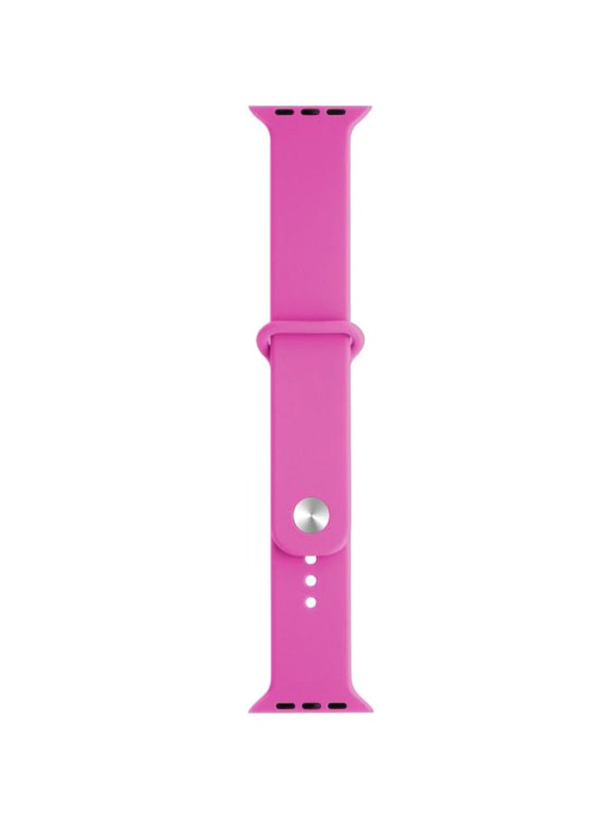 EHOME Replacement Band For Apple Watch 44mm Hot Pink - Image 1