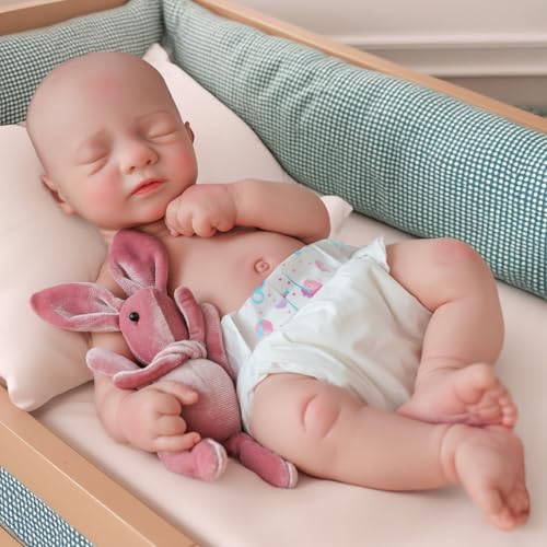 BABESIDE Lifelike Reborn Baby Dolls Boy 16 Inch Weights 4 lbs Anatomically Correct Silicone Reborn Boy Realistic Newborn Doll Real Life Doll with Gift Box - Image 1
