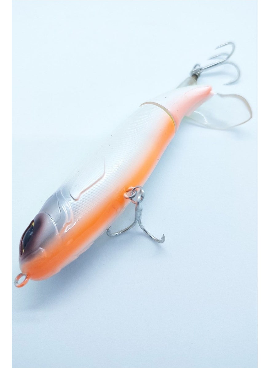 Tekno Trust Yellow Spinning Tail Fake Fish Model - Fishing with Rapala  - Image 4