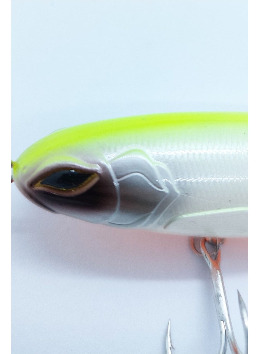 Tekno Trust Yellow Spinning Tail Fake Fish Model - Fishing with Rapala  - Image 1