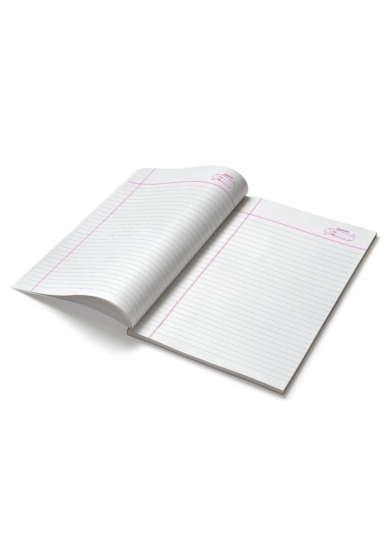 classmate Classmate Notebook - Single Line, 120 Pages, 240 mm x 180 mm - Pack Of 4 [Cover page design might vary]  - Image 5